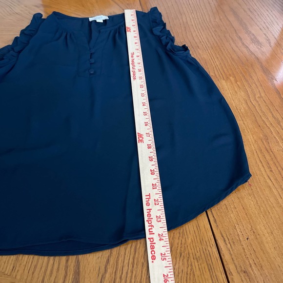 Loft Dressy Tank Top Blue Women Sz XS slightly used - Picture 5 of 7